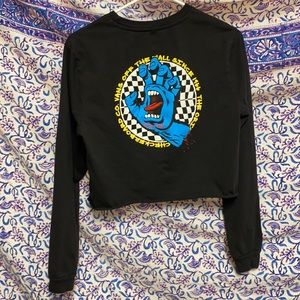 Vans Santa Cruz Crop Long Sleeve Shirt